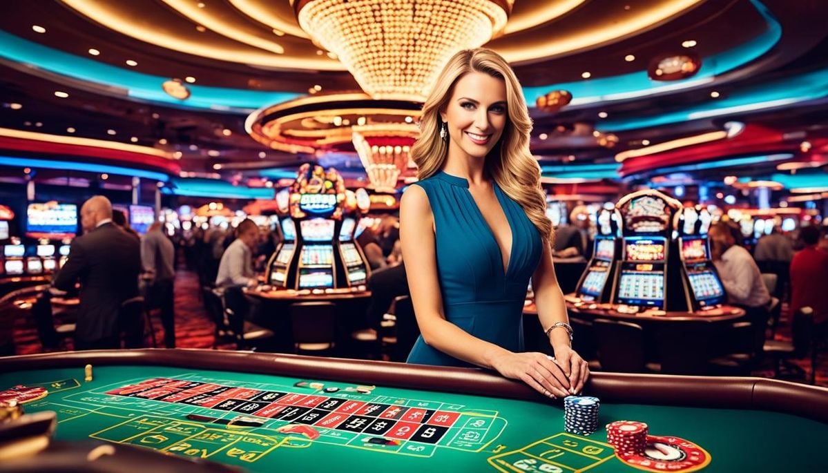 Royal99 live casino dealer profesional streaming HD berkualitas tinggi